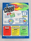 Vintage 1980 s Cheer Laundry Detergent Sealed 2 Lb 10 Oz Box  1 99 Giant Size