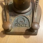 Antique Brass Bronze Inkwell 