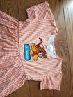 Vintage Winnie The Pooh Tigger  oh Brother  Embroidered Dress Girls 4 T 90s Read