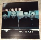 Blondie Debbie Harry No Exit  2-sided Promo Poster Flat 12x12 Mint Condition