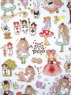 Funny Sticker World Alice In Wonderland Sticker Sheet kawaii  