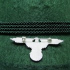 Silver Eagle With Iron Cross German Military oktoberfest Hat Pin
