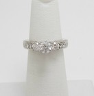 1ct Natural Diamond Engagement Anniversary Wedding Bridal Ring 14k White Gold