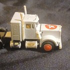 Majorette Texaco Gas   Oil Silver black  1 64 Semi