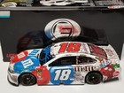 2018 Kyle Busch Elite Charlotte Red White Blue Win 1 24 Diecast Dual Autographed