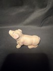 Ceramic Pig Figurine Pink Farm Animal Miniature Collectible Art Decor  f1 