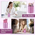 8 Pack Ballpoint Pens Set Metal Crystal Diamond Fancy Pens With Holder For Women