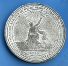 1776-1876 United States Centennial Medal So-called Dollar Hk-22a White Metal 22g
