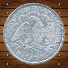 1871 Seated Liberty Half Dollar Rare Date San Francisco
