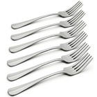 Oneida Savor Stainless Steel Dinner Fork  set Of Six 