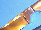 Vintage B c  Flynn Custom Made Handmade Knife