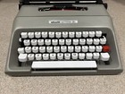 Vintage Olivetti Lettera 35i Manual Typewriter Nom354-1 Orig Carrying Bag Nice 