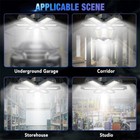 12000000lm Led Garage Light Bright Work Shop Ceiling Light Deformable Bulb Lamp