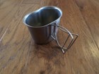 Usgi Military Issue Stainless Steel Metal Canteen Cup Army Usmc Us Marines 1 Qt