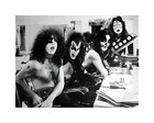 Kiss Band 8x10 Photo Print Black   White Rock N Roll Music Gene Simmons