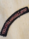Wwii British Royal Canadian Artillery Regiment Patch L  k   