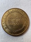 Vintage Nyc  Triborough Bridge And Tunnel Authority Bronze Token - Staten Island
