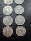 Venezuela  10 Piece Lot 1960 And 1965  1 Bolivare Silver Coins  5 Gr  835 Lei 