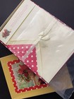 Vintage Stationary Berry Preserves Recipe Polka Dot 40 Sheet Paper 20 Envelopes