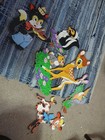Vintage 5 Pc Disney Wall Hanging Decor Nursery Kids Room Set Chipboard