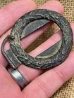 Dug Civil War Confederate Wreath From 2 Piece Cs Buckle Found At Charleston Sc 