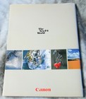 Canon The New F-1 World Camera Photography Book Softbound W jacket 1982