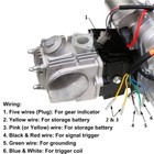 125cc 4-stroke Engine Motor Semi-auto 4 Speed Reverse For Go Kart Atv Atc70 90