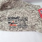 Vtg Wigwam Norway Ragg Socks Wool Blend Size 10 5-11 Hiking Skiing Usa Made Nos