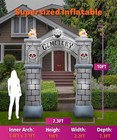 Parayoyo 10ft Halloween Inflatables Haunted Cemetery Archway
