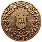 Hole In One 1 Oz Copper Medal In Capsule Mintage Of 2500
