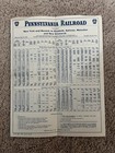 April 29 1951 Pennsylvania Railroad Passenger Train Time Table Schedule