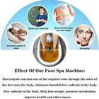 6p Arrays Ionic Ion Pure Detox Aqua Cleanse Cell Ion Foot Spa Bath Array Machine