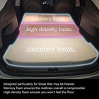Tesbeauty Upgraded High Density Foam Camping Mattress Sheet For Tesla Model 3
