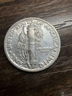 1944-s Mercury Dime - Actual Silver Coin Shown Very Fine Same Day Shipping Free