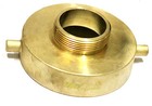 Nni Brass Hydrant Adapter 4-1 2  Nst  nh  Female X 2-1 2  Nst  nh  Male  