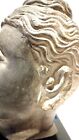 Rare Gandharan Schist Head Of Buddha Extremely Good Quality Museum Restoration