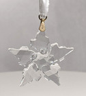 Swarovski 2021 Small Star Christmas Ornament Clear 5574358 Genuine New In Box 