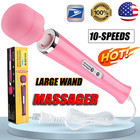 Wand Vibrating Massage Magic Full Body Therapy Motor 20 Speed Handheld Massager