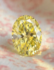 10 Ct Oval Cut Natural Yellow Color Diamond D Grade Vvs1 Certified Stone