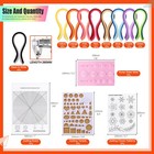 64pcs Quilling Kits  45 Colors 900 Strips Quilling Tools And Supplies For Beg   