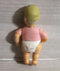 Fisher-price Loving Family Dollhouse Girl Baby Doll Figure Pink Shirt W  Bottle