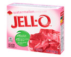 Jell-o Watermelon Gelatin Dessert Mix  3 Oz Box