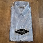 Nos Vtg 60s 70s Dress Shirt John Remington Disco Deadstock Medium Mens 15 5 33