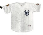 Derek Jeter 2001 New Yankees World Series Home White Jersey Men s Size Large