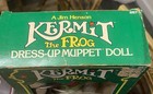 Vintage 1981 Fisher Price Kermit The Frog Dress-up Muppets Doll In Original Box