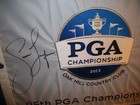 Jason Dufner Signed 2013 Pga Championship Pin Flag Oak Hill Country Club Golf