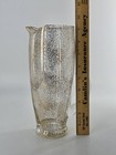 Vintage Mcm 9    Tall Gold Speckled Cocktail Pitcher  Barware