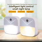 Led Night Light Eu Plug In Smart Motion Sensor Light 220v Wall Lamp For Home