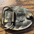 Great American Buckle Mythical Unicorn Belt Buckle H511 American Brass 1981