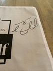Tim Tebow Signed Tim Tebow Foundation Celebrity Gala   Golf Pin Flag  Tebow Holo